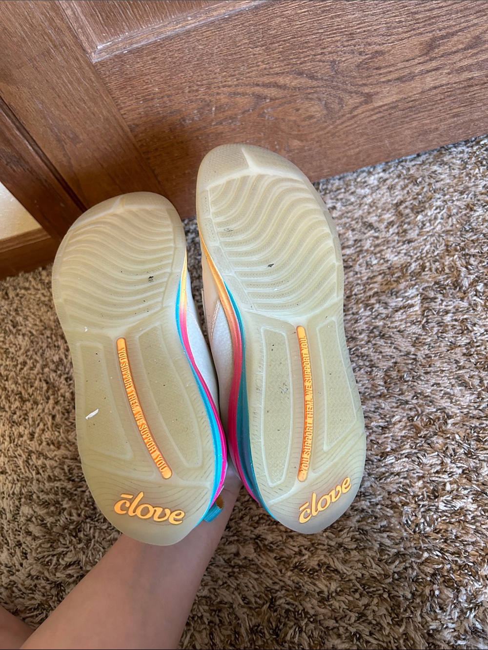 Clove Nursing Shoes Sneakers Rainbow Sole Healthcare Work 10 - Picture 5 of 8